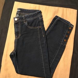 Butt lift Denim Capri